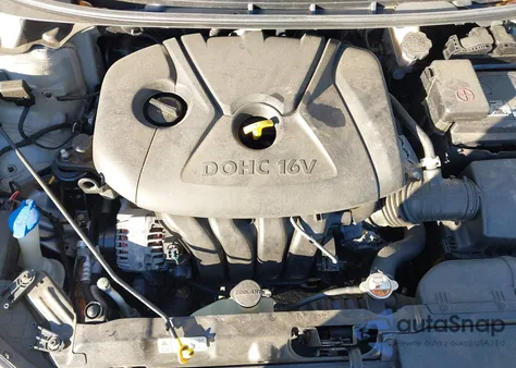 2013 Hyundai Elantra Limited z USA, uszkodzony, nr VIN 5NPDH4AEXDH395292